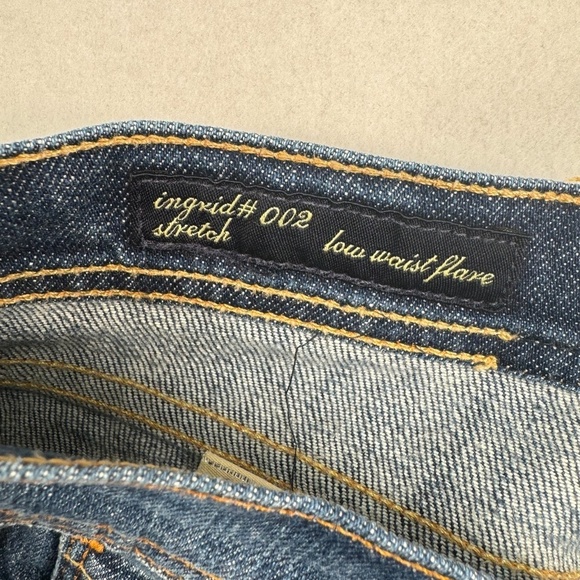 Citizens Of Humanity Ingrid #002 Flare Jeans Womens Size 28 Low Rise Stretch - Picture 4 of 16